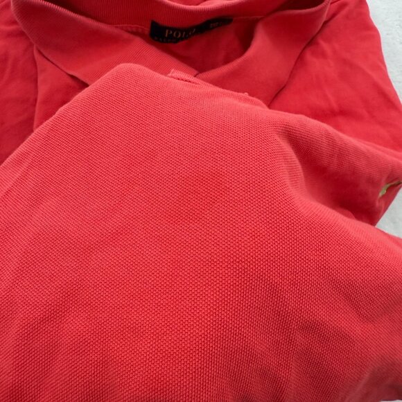 Polo Ralph Lauren Polo Shirt Mens 5XB Big Red Knit Pony Preppy Casual - Picture 7 of 9